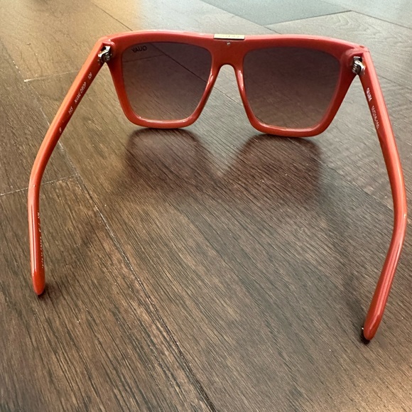 Quay Name Drop Brown Fawn Square Sunglasses - Picture 2 of 5